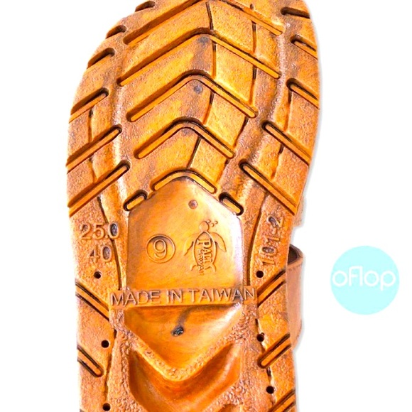 Original Pali Hawaii Lug Clog sandal beach flip flop summer flat shoe - Picture 3 of 8